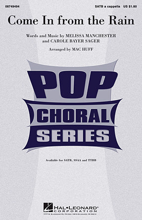 Come In From The Rain Sheet Music Preview