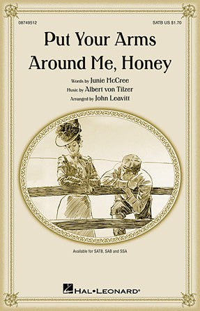 Put Your Arms Around Me, Honey Sheet Music Preview