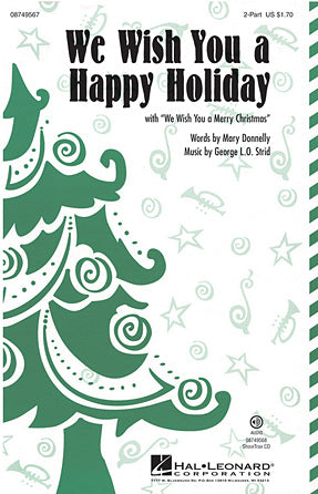 We Wish You A Happy Holiday Sheet Music Preview