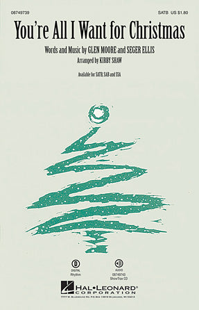 You're All I Want For Christmas Sheet Music Preview