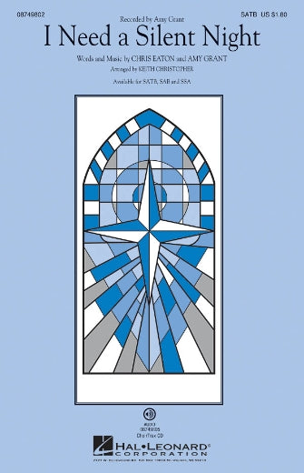 I Need A Silent Night (arr. Keith Christopher) Sheet Music Preview