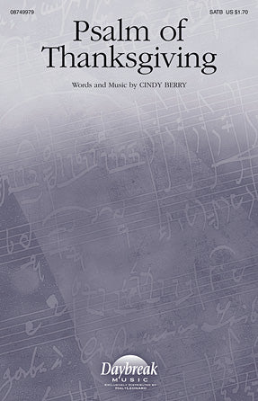 Psalm Of Thanksgiving Sheet Music Preview