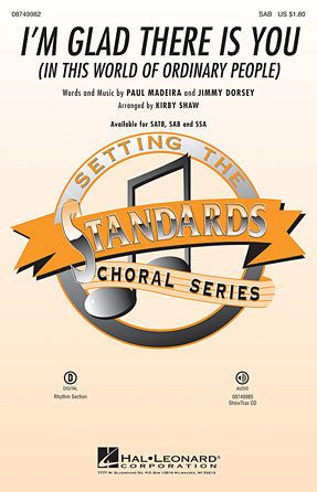 I'm Glad There Is You (In This World Of Ordinary People) Sheet Music Preview