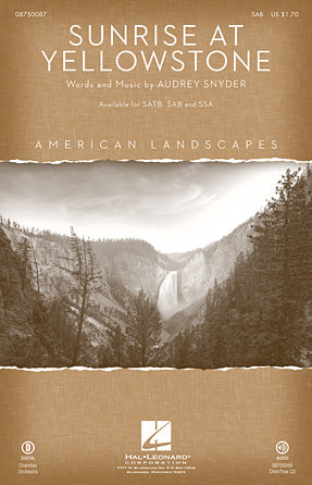 Sunrise At Yellowstone (from American Landscapes) Sheet Music Preview