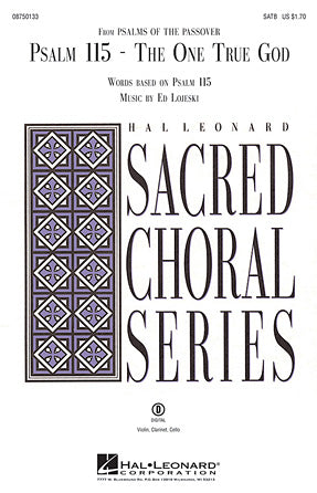 Psalm 115: The One True God Sheet Music Preview