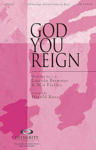 God You Reign - Violin 1 Sheet Music Preview