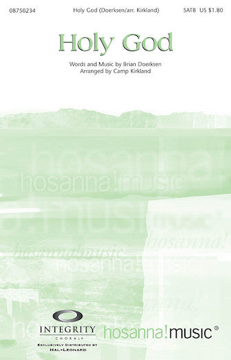 Holy God (arr. Camp Kirkland) Sheet Music Preview