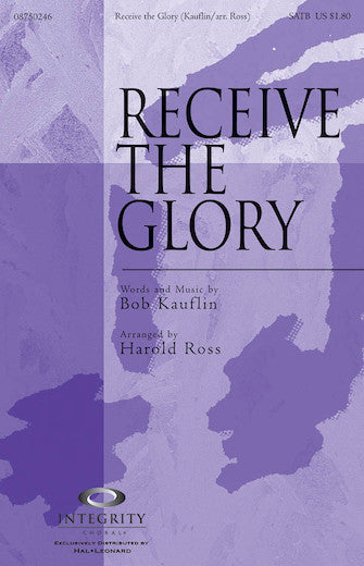 Receive The Glory - Harp Sheet Music Preview