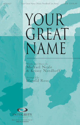 Your Great Name - Flute 1  2 Sheet Music Preview