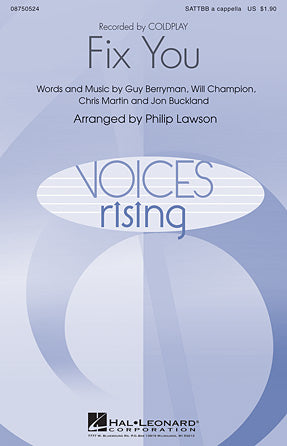 Fix You Sheet Music Preview