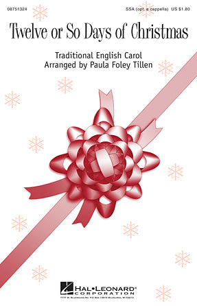 Twelve Or So Days Of Christmas Sheet Music Preview