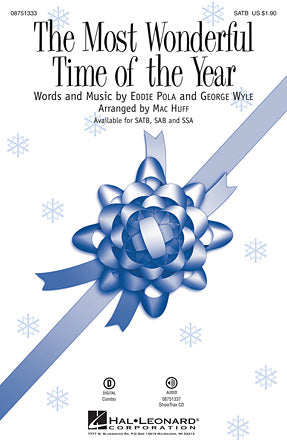 The Most Wonderful Time Of The Year Sheet Music Preview