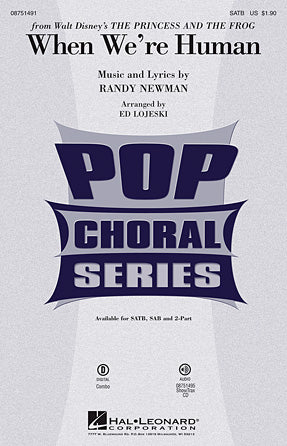 When We're Human (from The Princess And The Frog) Sheet Music Preview