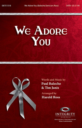 We Adore You Sheet Music Preview