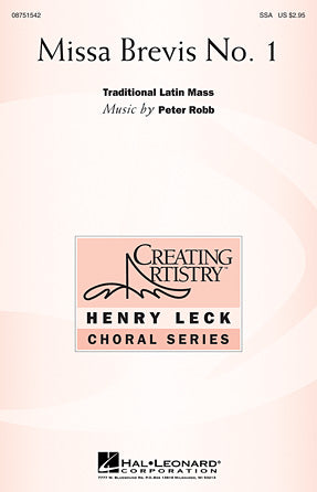 Missa Brevis No. 1 Sheet Music Preview