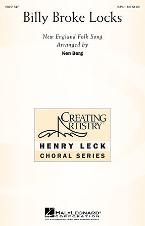 Billy Broke Locks Sheet Music Preview