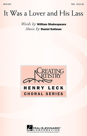 It Was A Lover And His Lass Sheet Music Preview