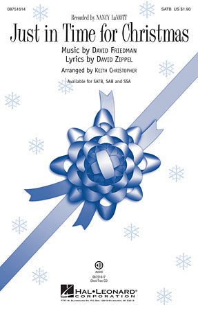 Just In Time For Christmas Sheet Music Preview