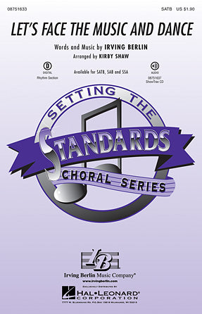 Let's Face The Music And Dance Sheet Music Preview