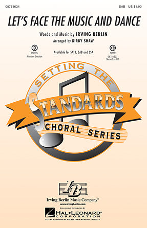 Let's Face The Music And Dance Sheet Music Preview