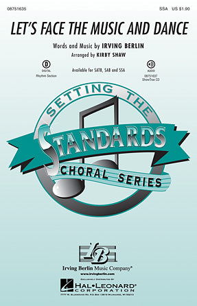 Let's Face The Music And Dance Sheet Music Preview