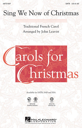 Sing We Now Of Christmas Sheet Music Preview