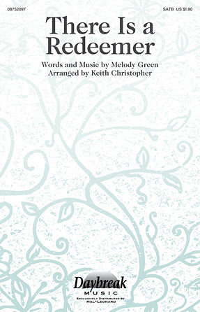 There Is A Redeemer Sheet Music Preview