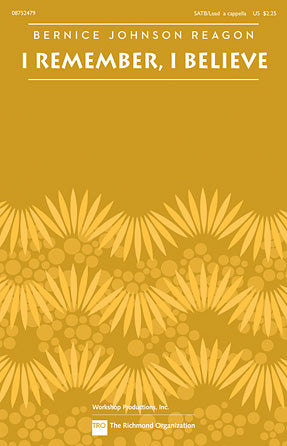 I Remember, I Believe Sheet Music Preview