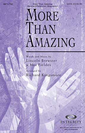 More Than Amazing Sheet Music Preview