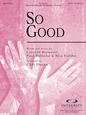 So Good - Bb Trumpet 1 Sheet Music Preview