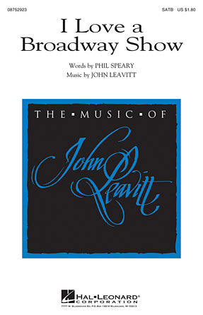I Love A Broadway Show Sheet Music Preview