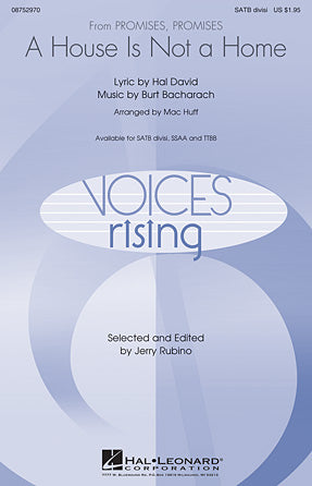 A House Is Not A Home (arr. Mac Huff) Sheet Music Preview