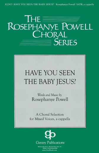 Have You Seen The Baby Jesus Sheet Music Preview