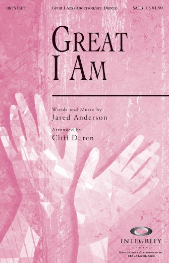 Great I Am - Clarinet 1  2 Sheet Music Preview