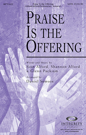 Praise Is The Offering Sheet Music Preview