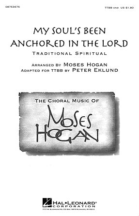 My Soul's Been Anchored In De Lord Sheet Music Preview