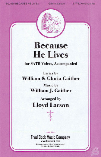 Because He Lives Sheet Music Preview