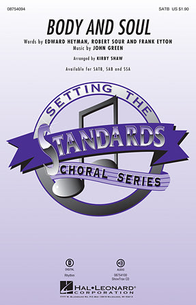 Body And Soul Sheet Music Preview