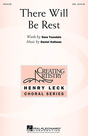 There Will Be Rest Sheet Music Preview