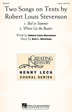 Two Songs On Texts By Robert Louis Stevenson Sheet Music Preview