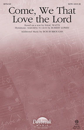 Come, We That Love The Lord Sheet Music Preview
