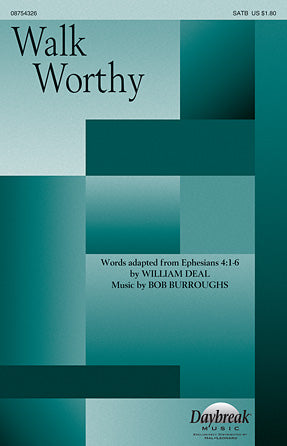 Walk Worthy Sheet Music Preview