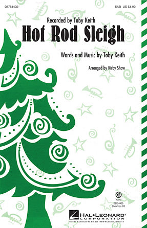 Hot Rod Sleigh Sheet Music Preview