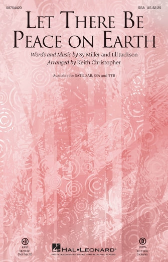 Let There Be Peace On Earth (arr. Keith Christopher) Sheet Music Preview