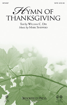 Hymn Of Thanksgiving - Bb Trumpet 2 Sheet Music Preview