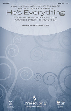 He's Everything Sheet Music Preview