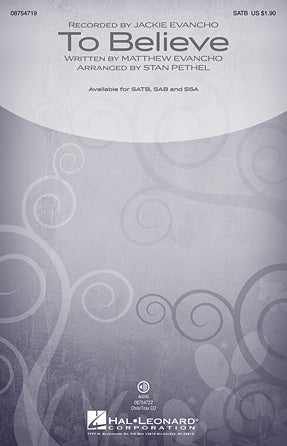 To Believe Sheet Music Preview
