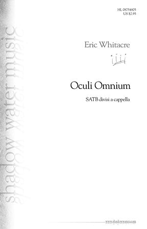Oculi Omnium Sheet Music Preview