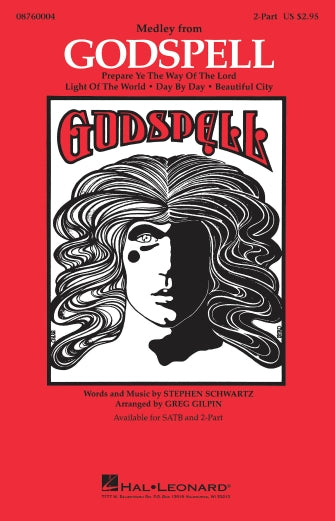 Godspell Medley (arr. Greg Gilpin) Sheet Music Preview