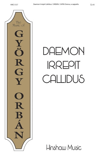 Daemon Irrepit Callidus Sheet Music Preview